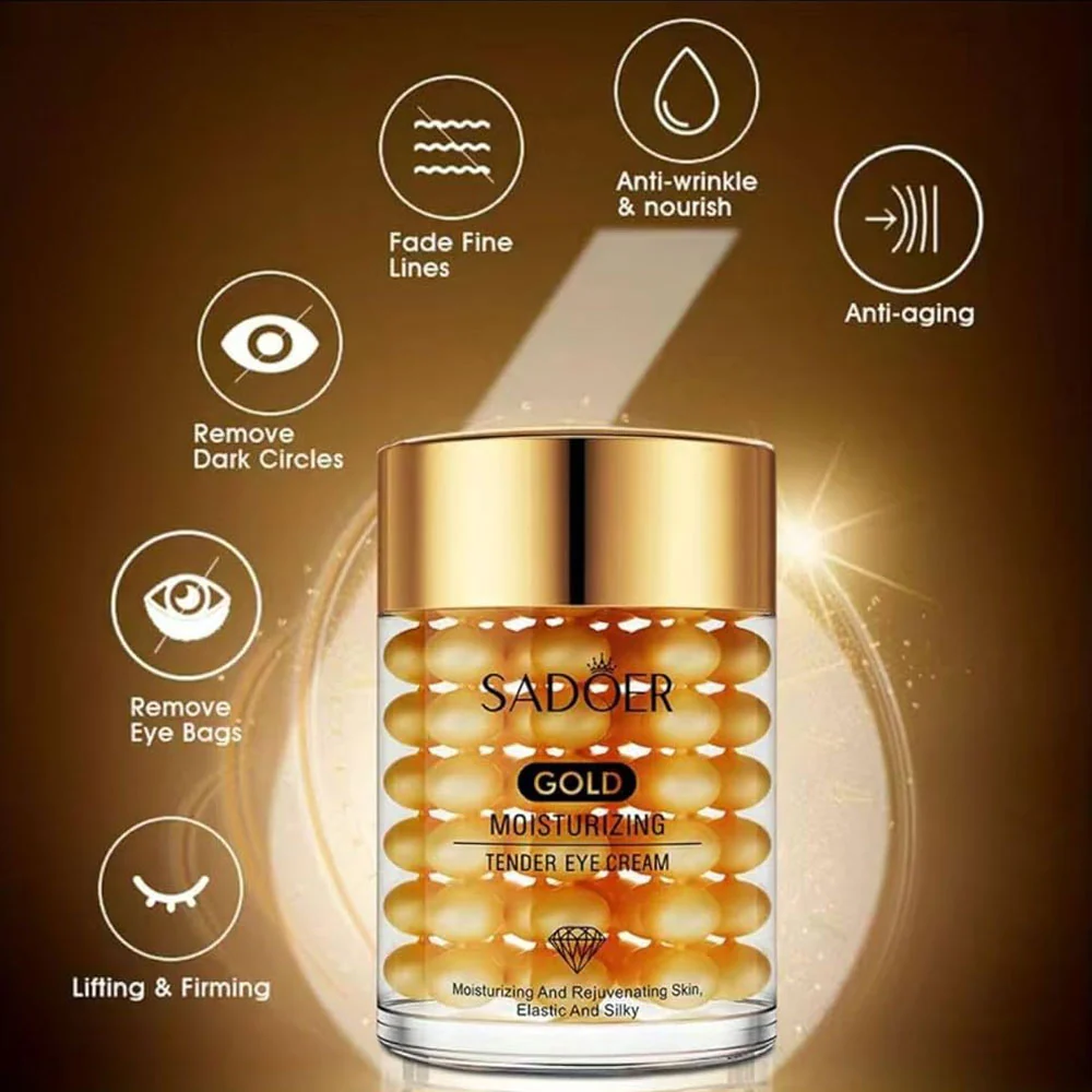 Sadoer Gold Moisturizing Tender Eye Cream 60g - Image 3