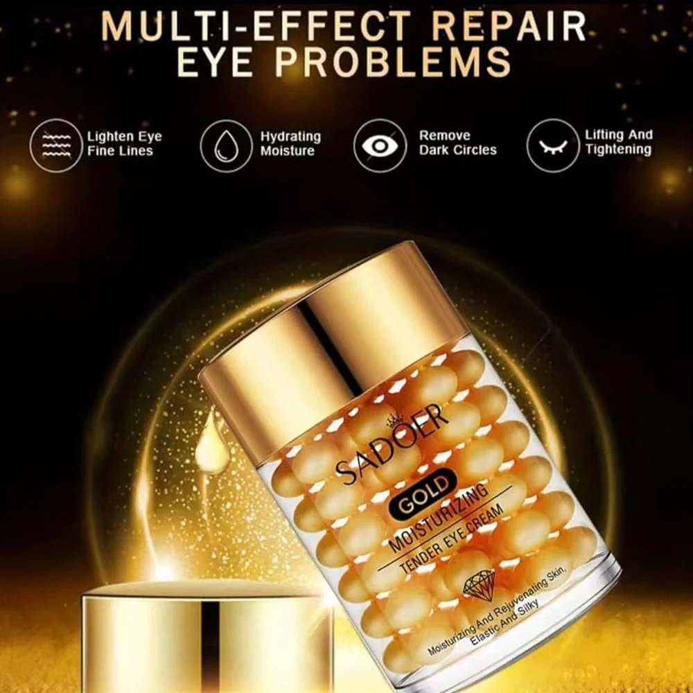 Sadoer Gold Moisturizing Tender Eye Cream 60g - Image 4