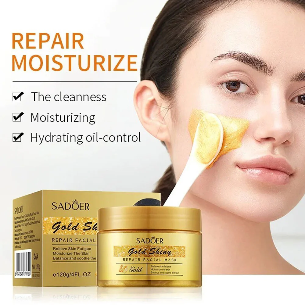 Sadoer Golden Shiny Repair Facial Mask 120g - Image 2