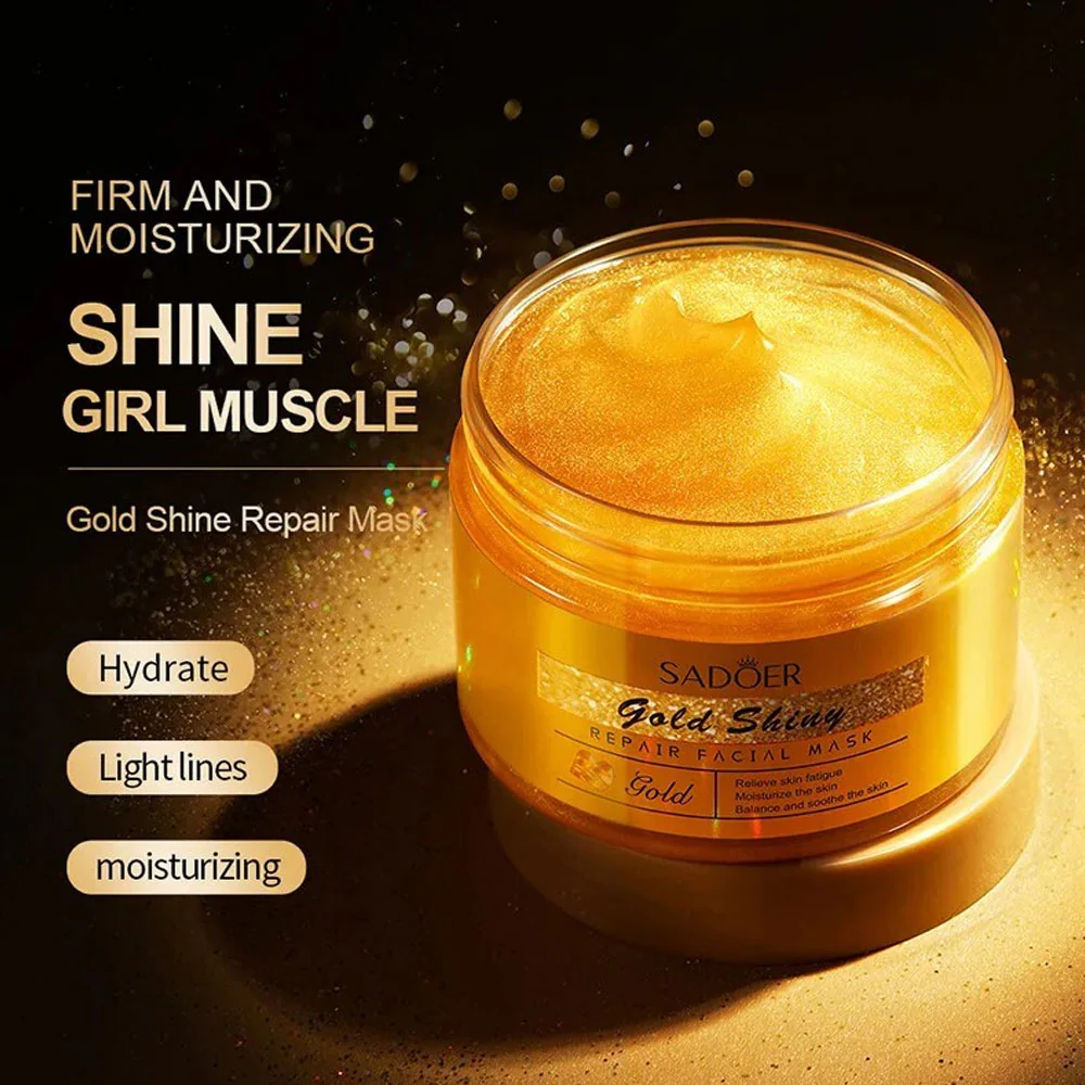 Sadoer Golden Shiny Repair Facial Mask 120g - Image 3