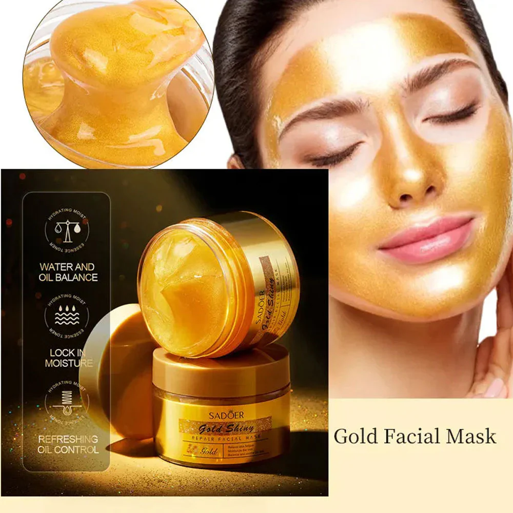 Sadoer Golden Shiny Repair Facial Mask 120g - Image 4