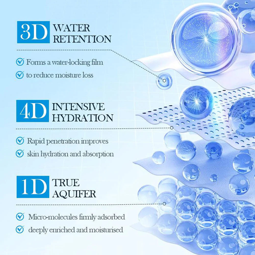 Sadoer Hyaluronic Acid Moisturizing Rejuvenating Trilogy Mask 25ml - Image 2
