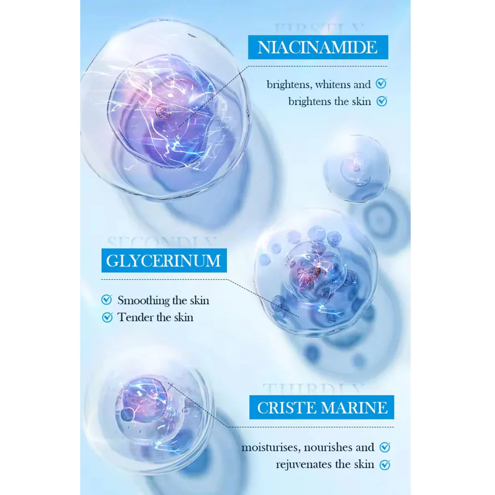 Sadoer Hyaluronic Acid Moisturizing Rejuvenating Trilogy Mask 25ml - Image 3