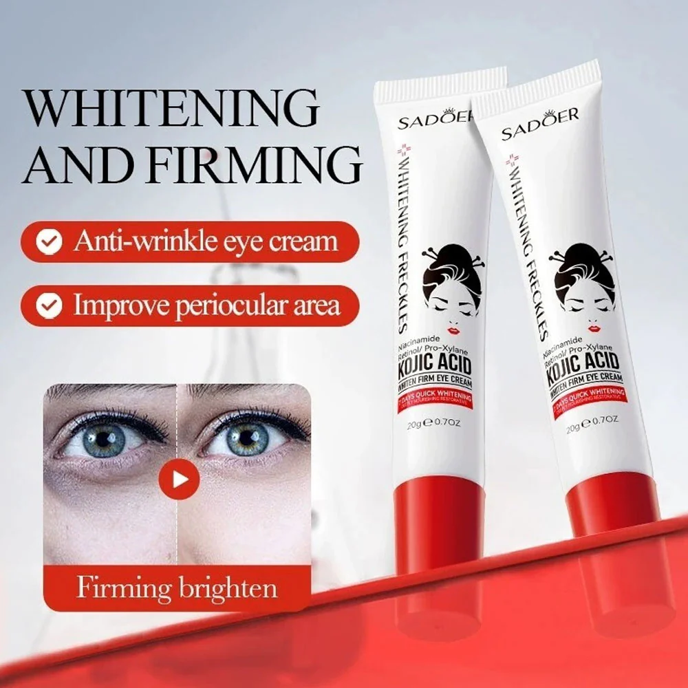 Sadoer Kojic Acid Whitening Freckles Eye Cream 20g - Image 3