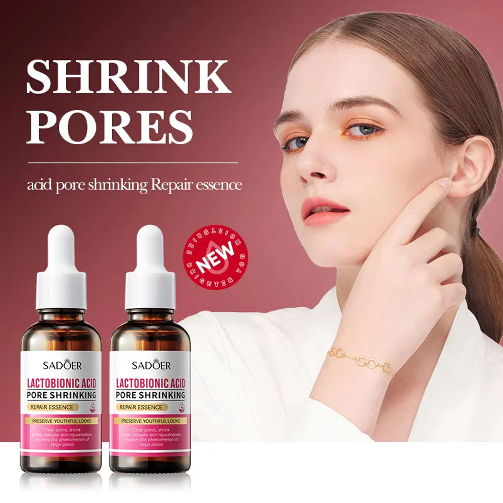 Sadoer Lactobionic Acid Pore Shrinking Repair Essence 30ml - Image 3