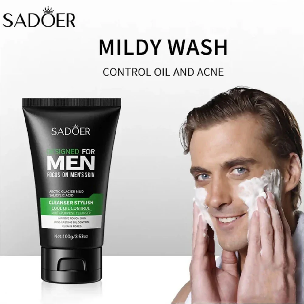 Sadoer Men Multi Purpose Cleanser 100g - Image 2