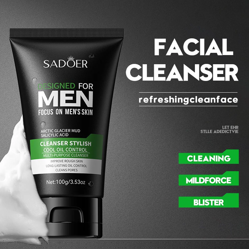 Sadoer Men Multi Purpose Cleanser 100g - Image 4