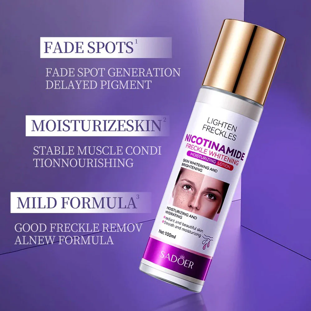 Sadoer Nicotinamide Moisturizing Lotion 100ml - Image 3