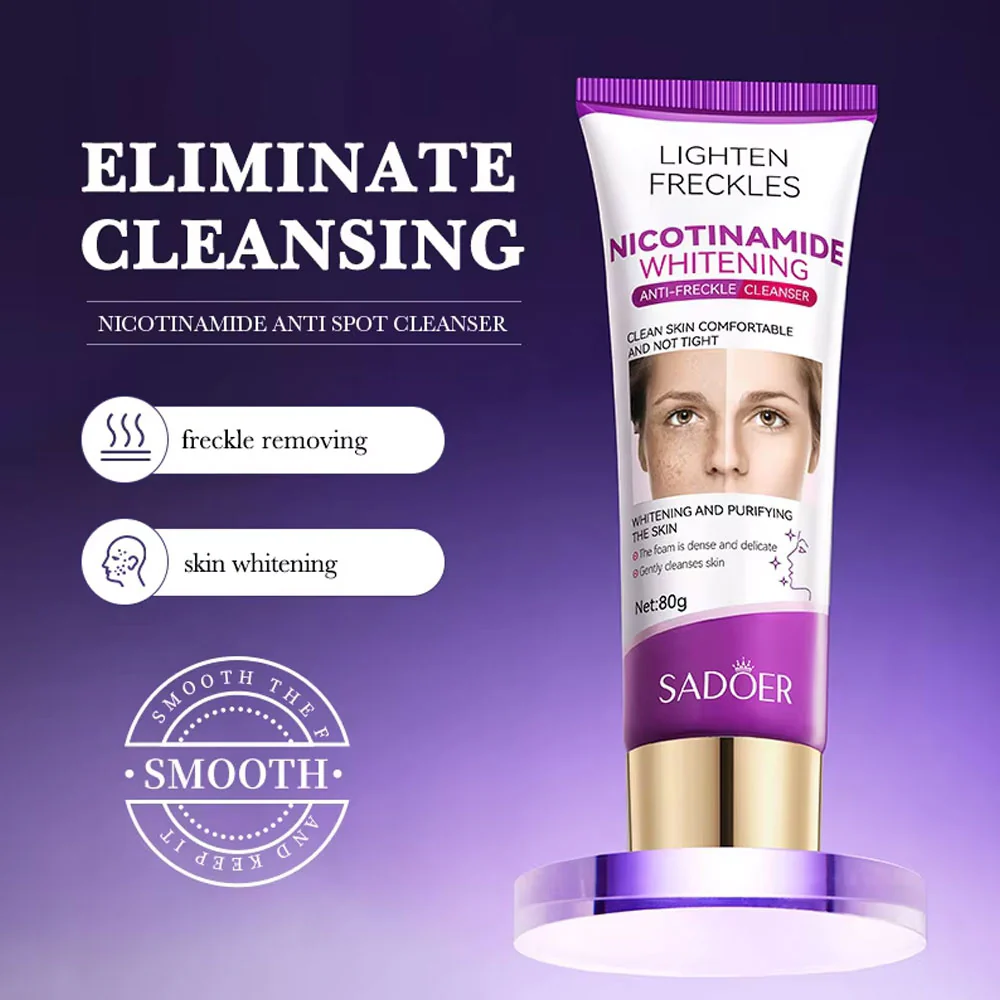 Sadoer Nicotinamide Whitening Cleanser 80g - Image 4