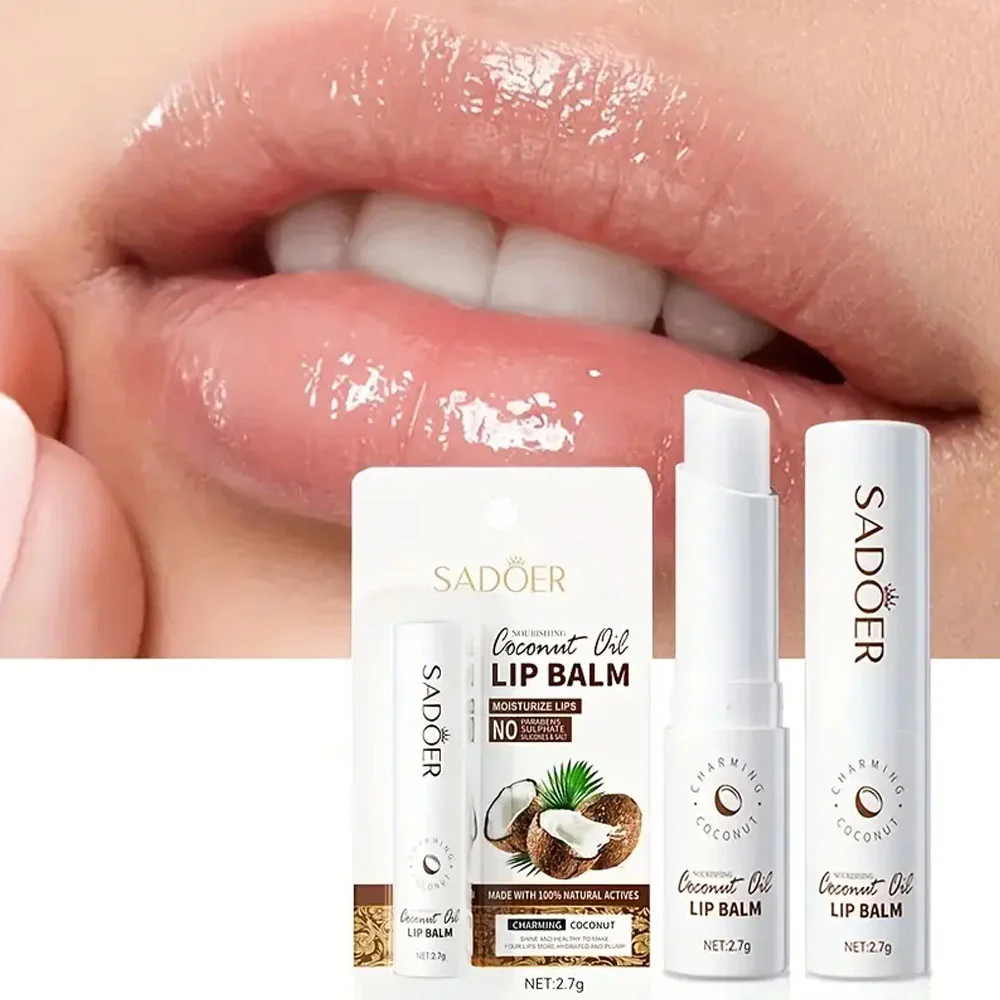 Sadoer Nourishing Coconut Oil Lip Balm 2.7g - Image 2