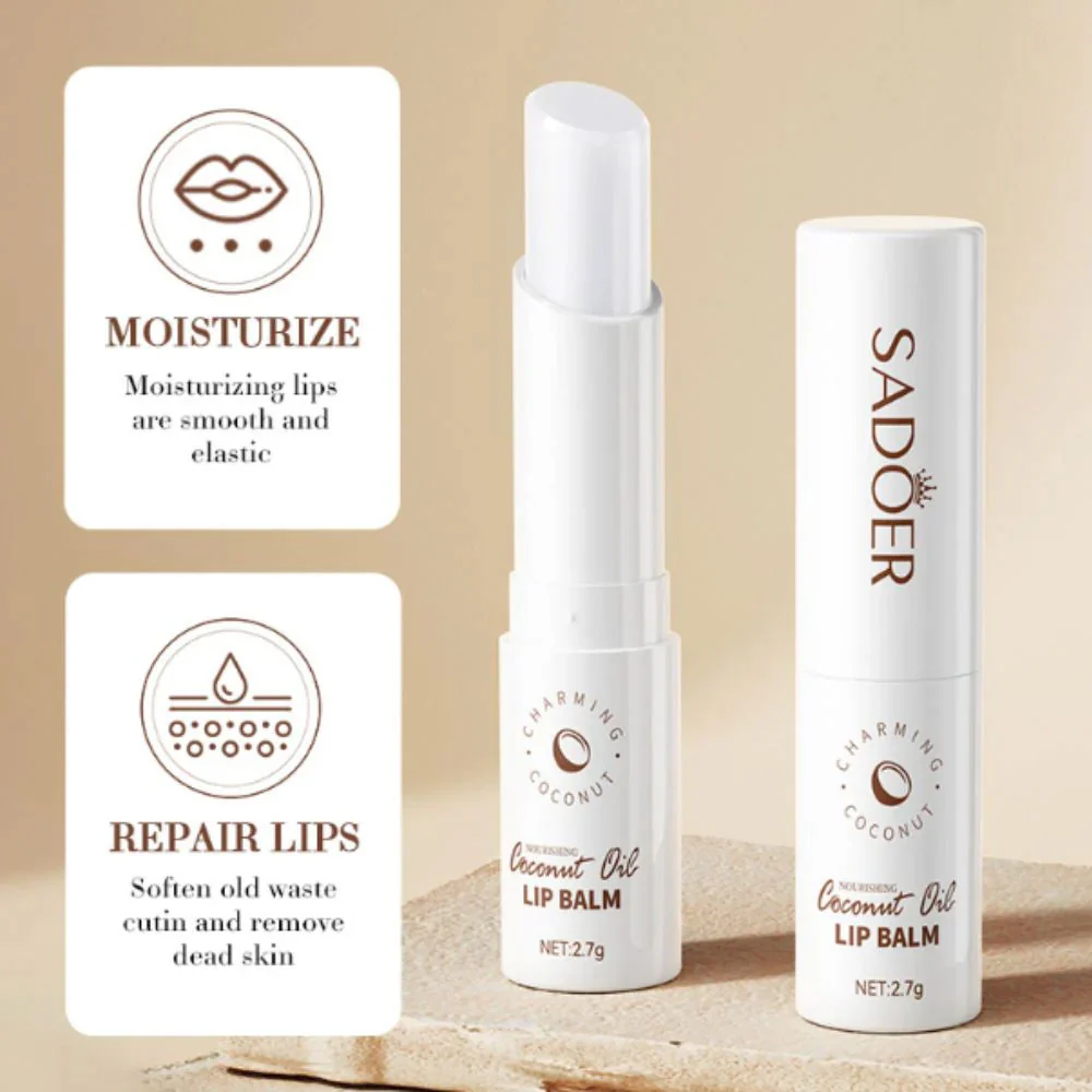 Sadoer Nourishing Coconut Oil Lip Balm 2.7g - Image 3