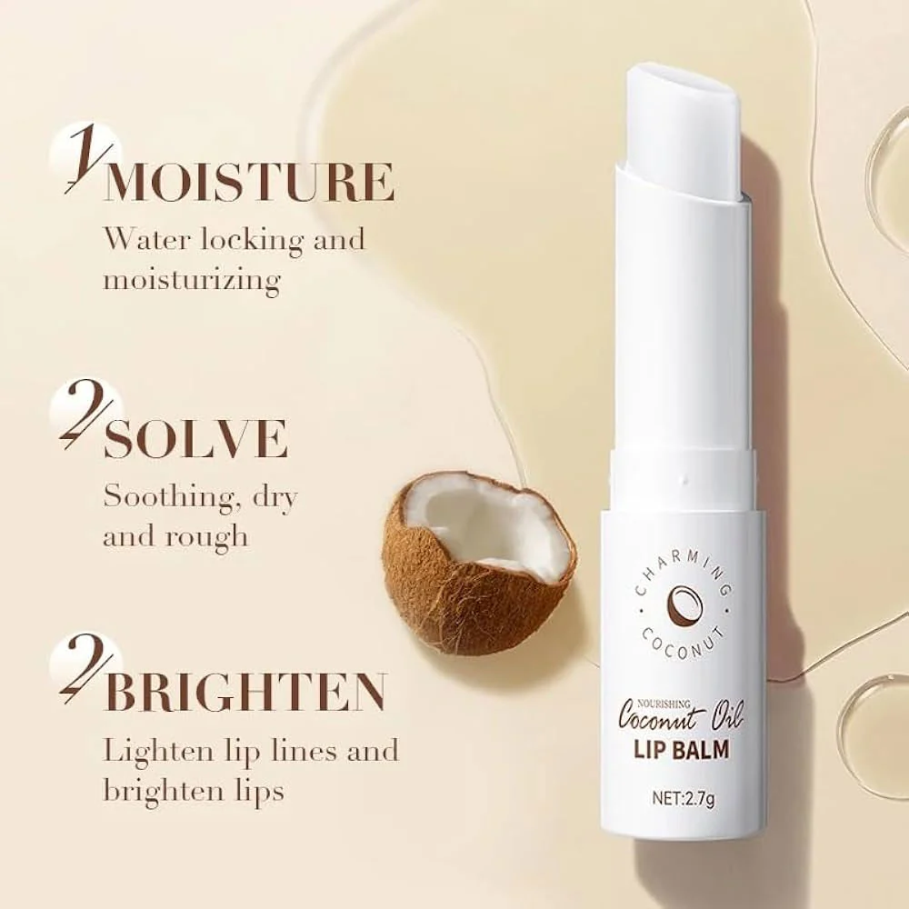 Sadoer Nourishing Coconut Oil Lip Balm 2.7g - Image 4