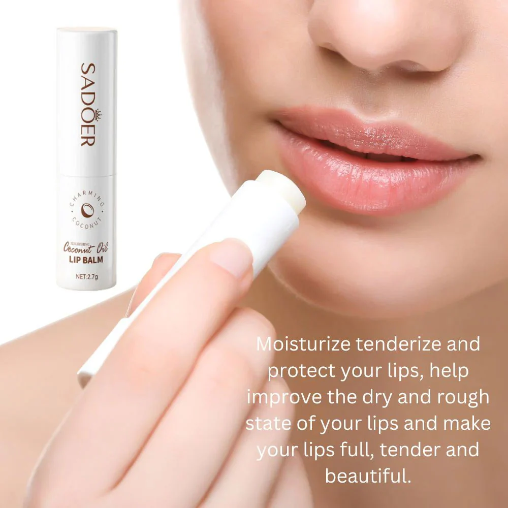 Sadoer Nourishing Coconut Oil Lip Balm 2.7g - Image 5