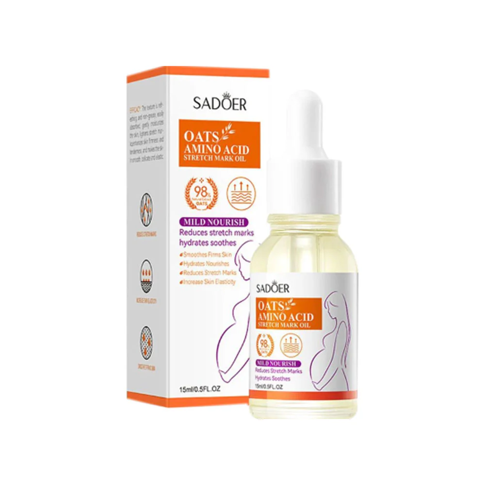Sadoer Oats Amino Acid Stretch Mark Oil 15ml
