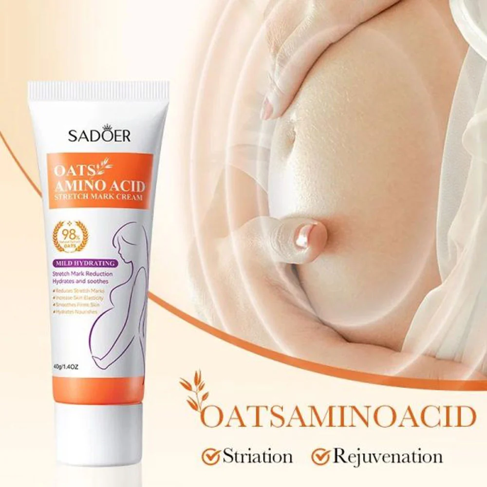 Sadoer Oats Stretch Mark Cream 40g - Image 3