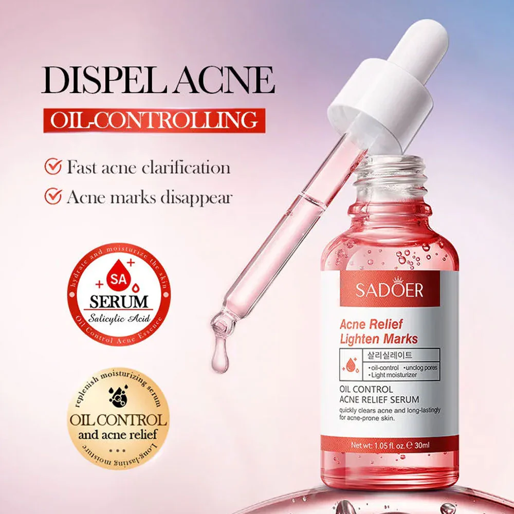 Sadoer Oil Control Acne Relief Serum 30ml - Image 2