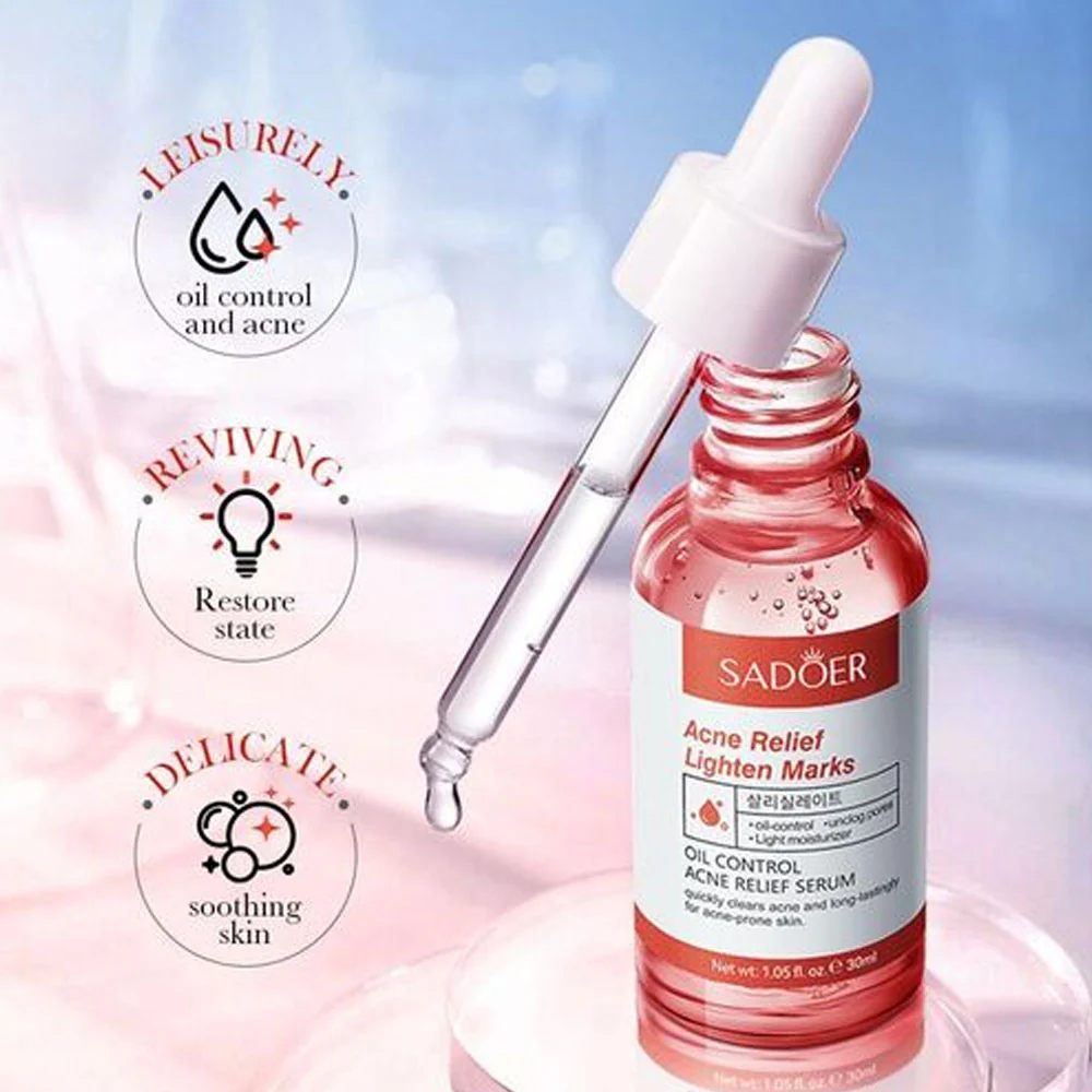 Sadoer Oil Control Acne Relief Serum 30ml - Image 4