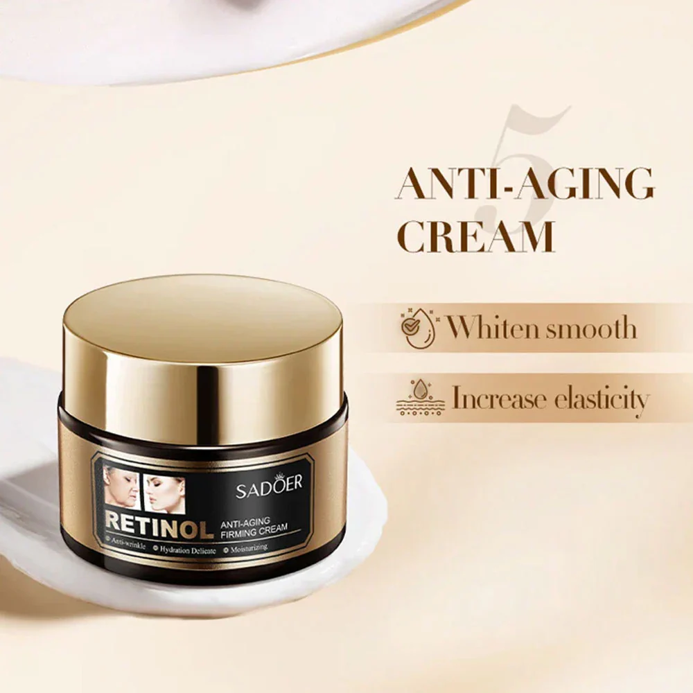 Sadoer Retinol Anti Aging Firming Cream 50g - Image 4