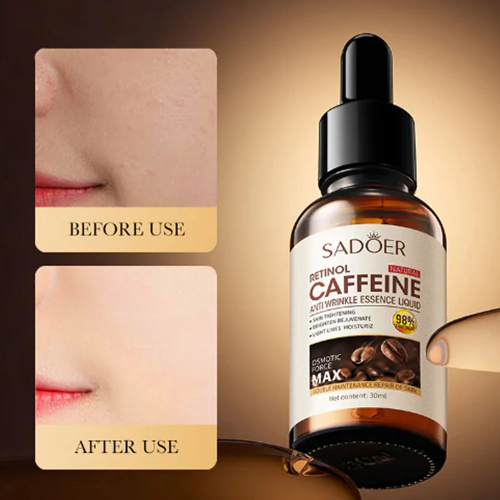 Sadoer Retinol Caffeine Anti Wrinkle Essence 30ml - Image 2