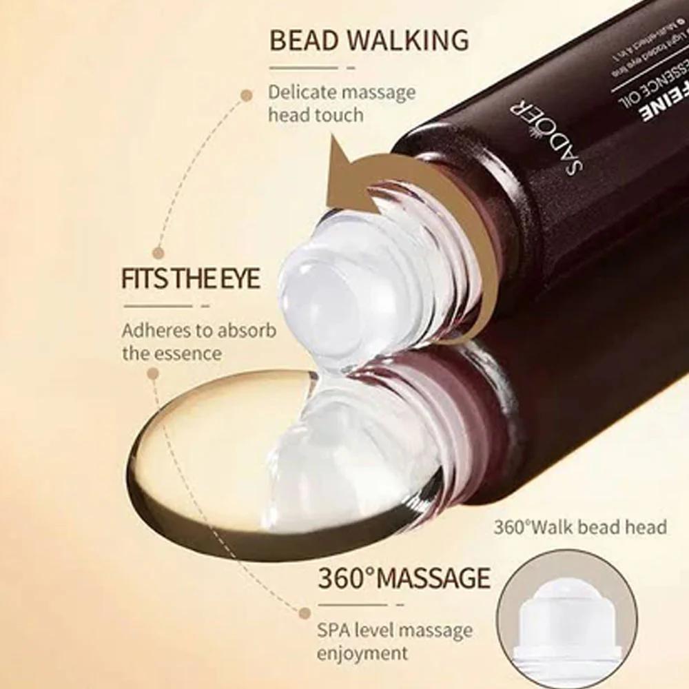 Sadoer Retinol & Caffeine Anti Wrinkle Eye Essence Oil 8ml - Image 4