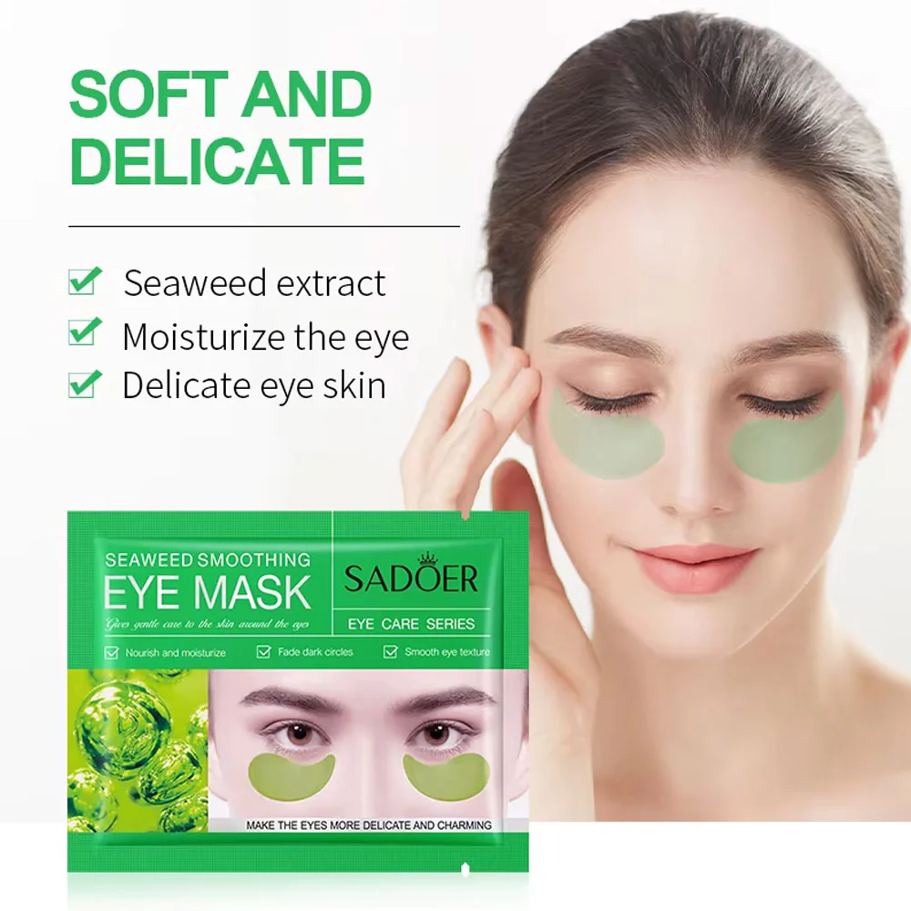 Sadoer Seaweed Smoothing Eye Mask 7.5g/pair - Image 3