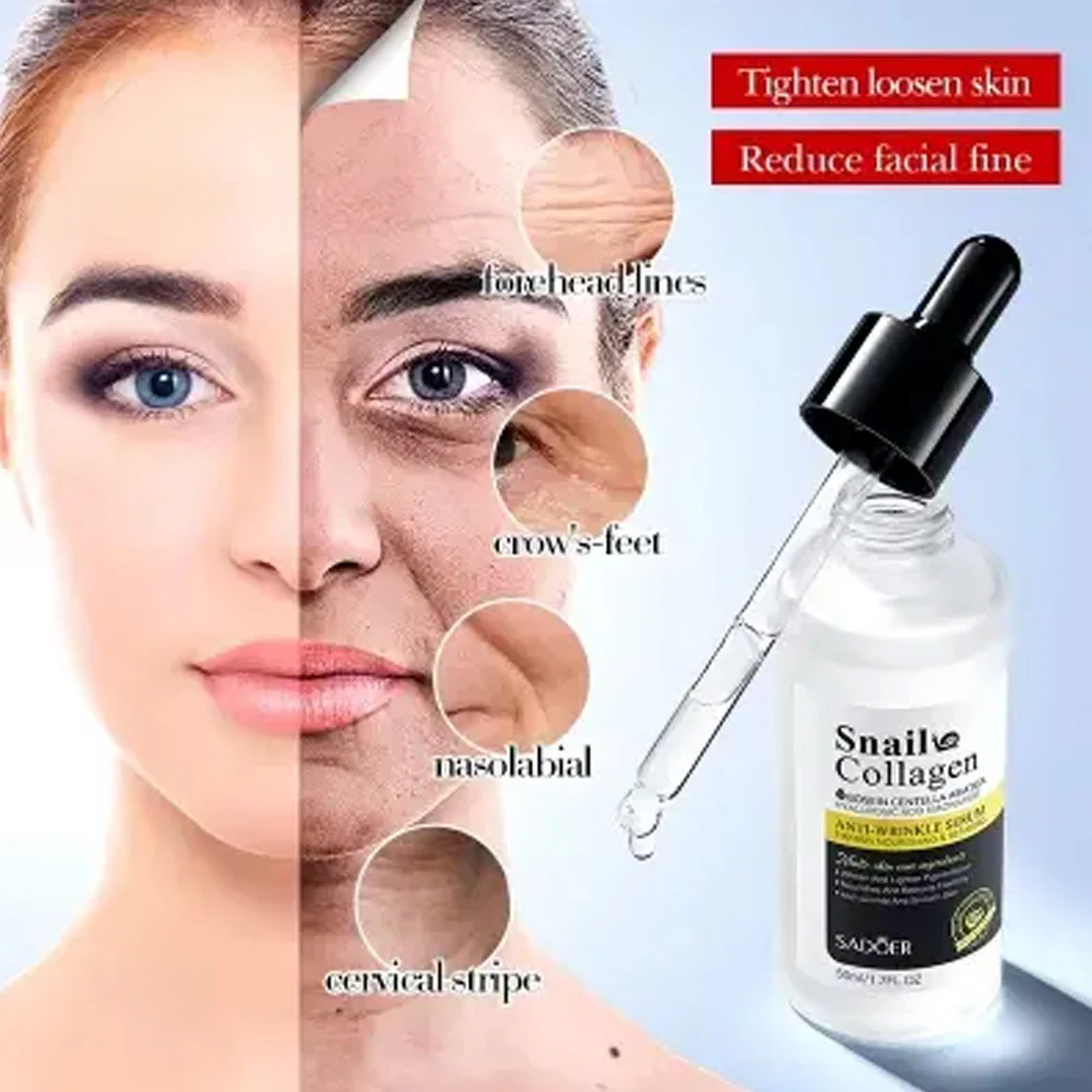 Sadoer Snail Collagen Anti Wrinkle Serum 50ml - Image 2