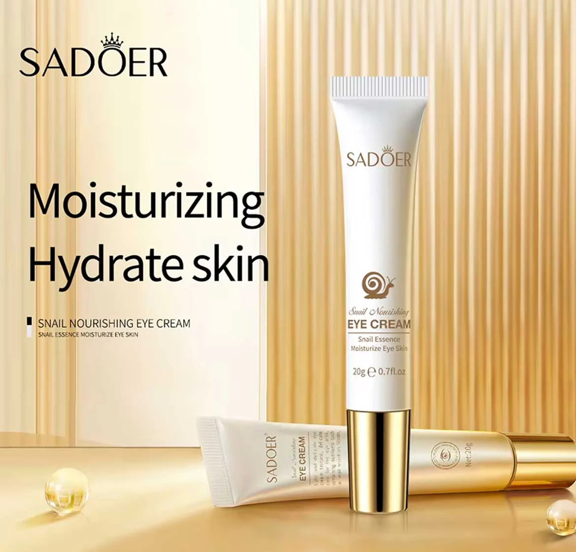 Sadoer Snail Nourishing Eye Cream 20g - Image 3