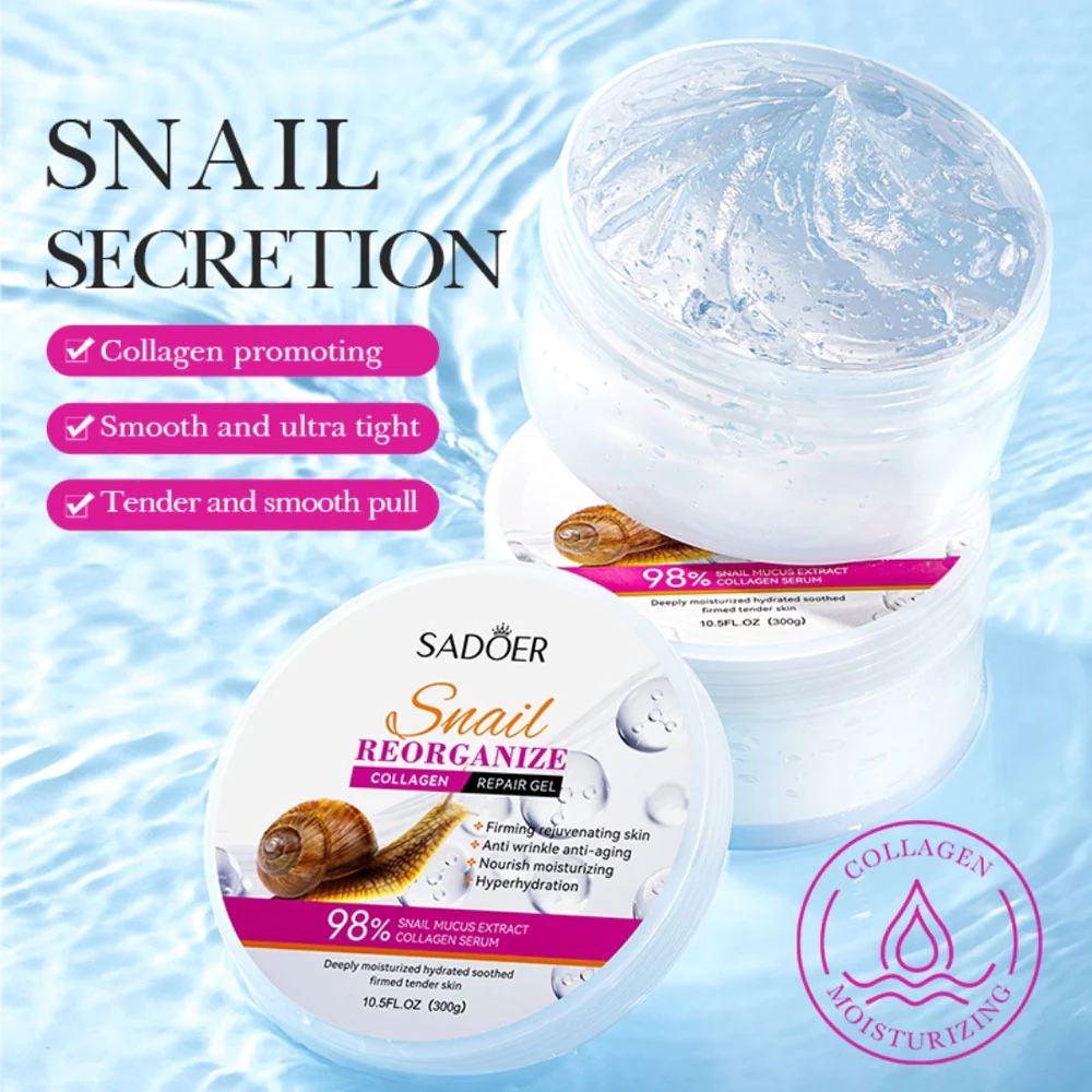 Sadoer Snail Reorganize Collagen Repair Gel 300g - Image 2