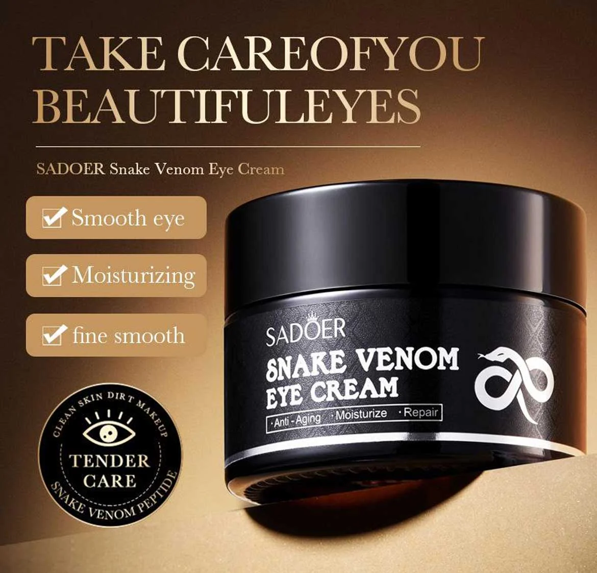 Sadoer Snake Venom Eye Cream 30g - Image 4
