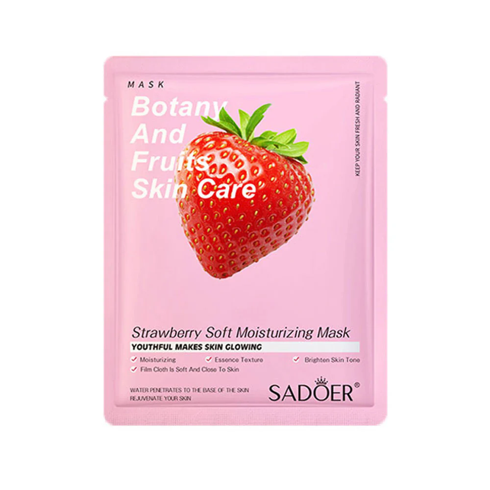 Sadoer Strawberry Soft Moisturizing Facial Mask 25g