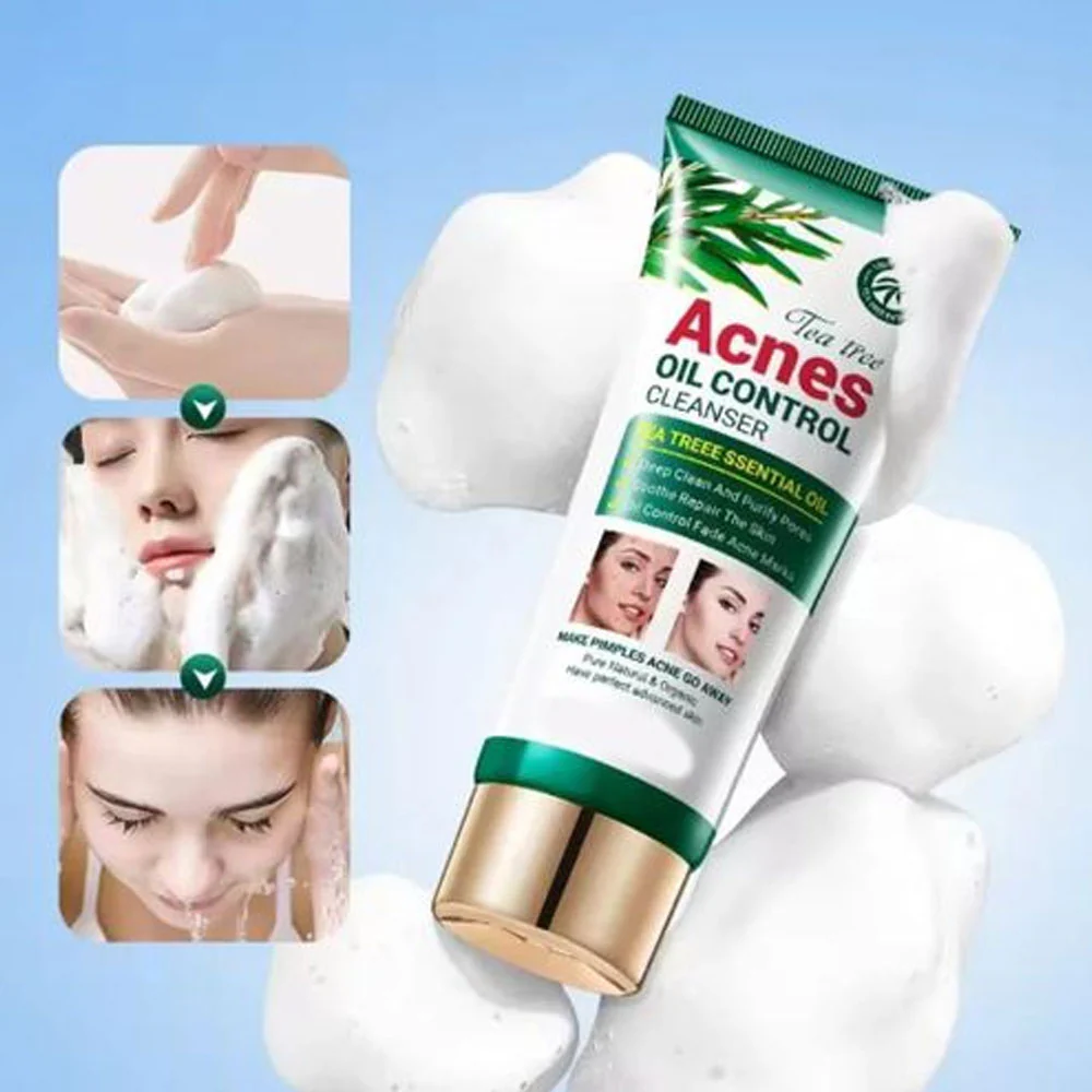 Sadoer Tea Tree Acne Oil Control Cleanser 100g - Image 4