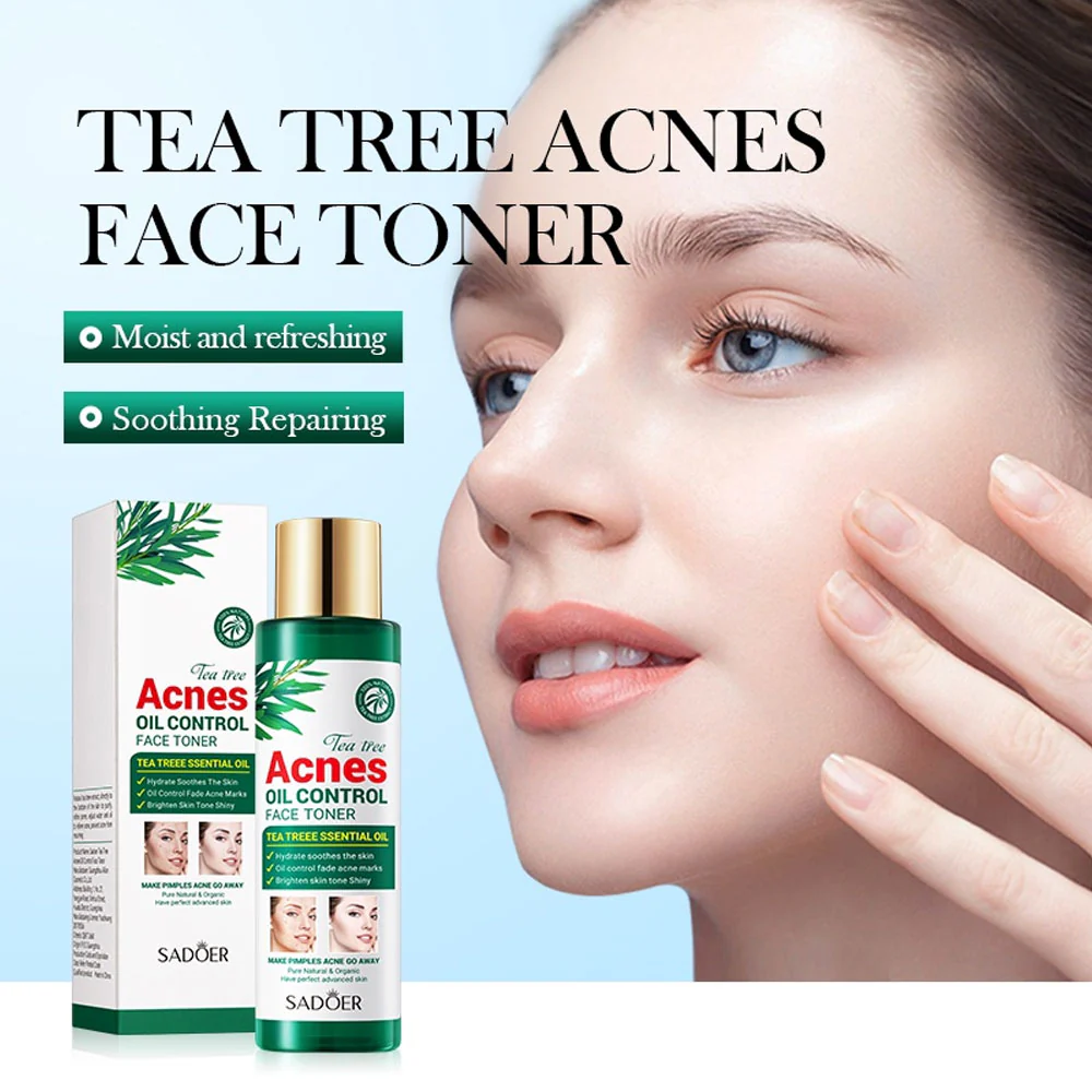 Sadoer Tea Tree Acne Oil Control Face Toner 120ml - Image 3