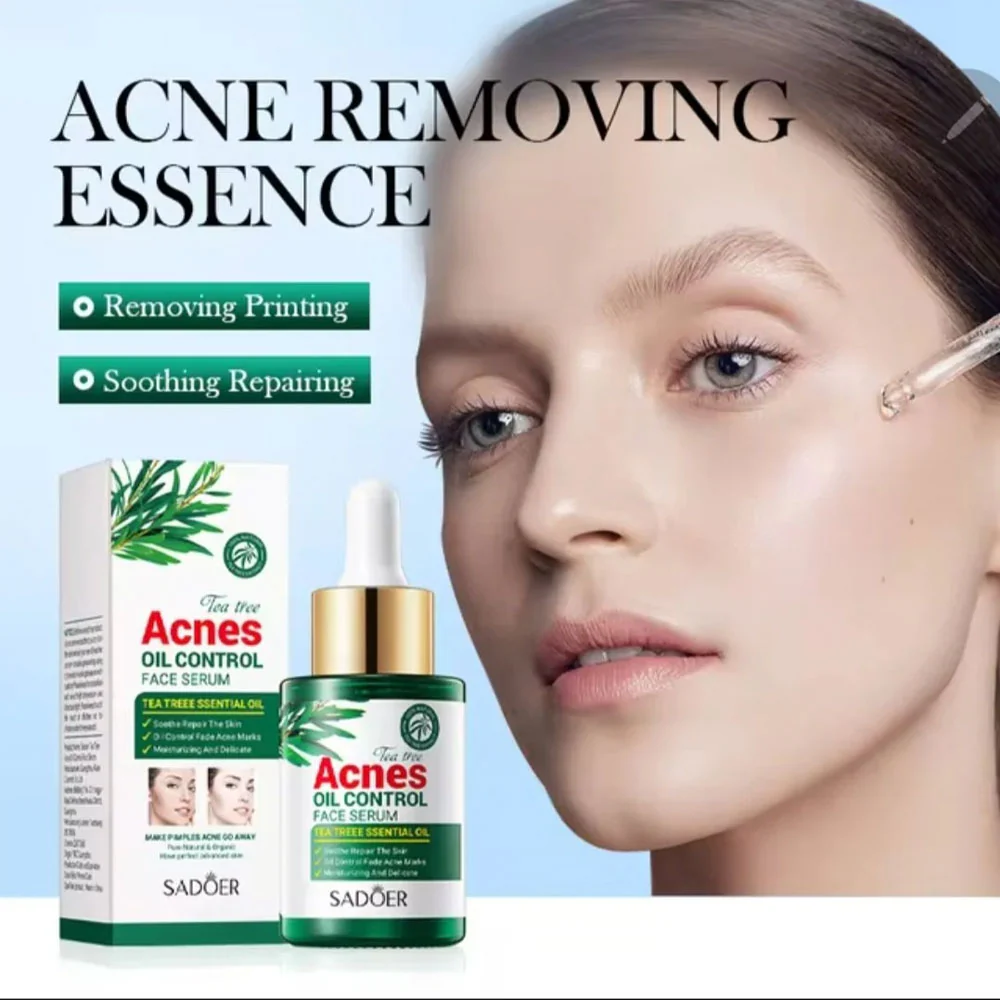 Sadoer Tea Tree Acne Oil Face Serum 30ml - Image 4