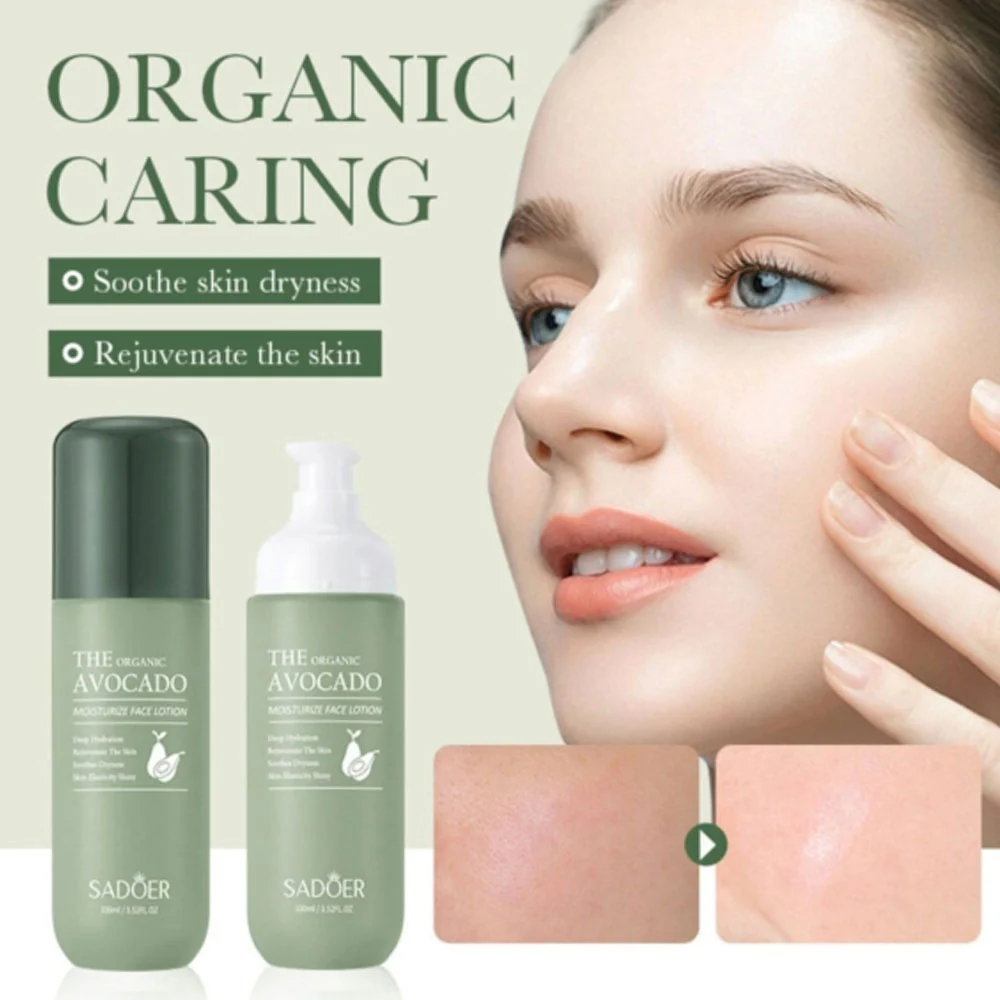 Sadoer The Organic Avocado Moisturize Face Lotion 100ml - Image 3