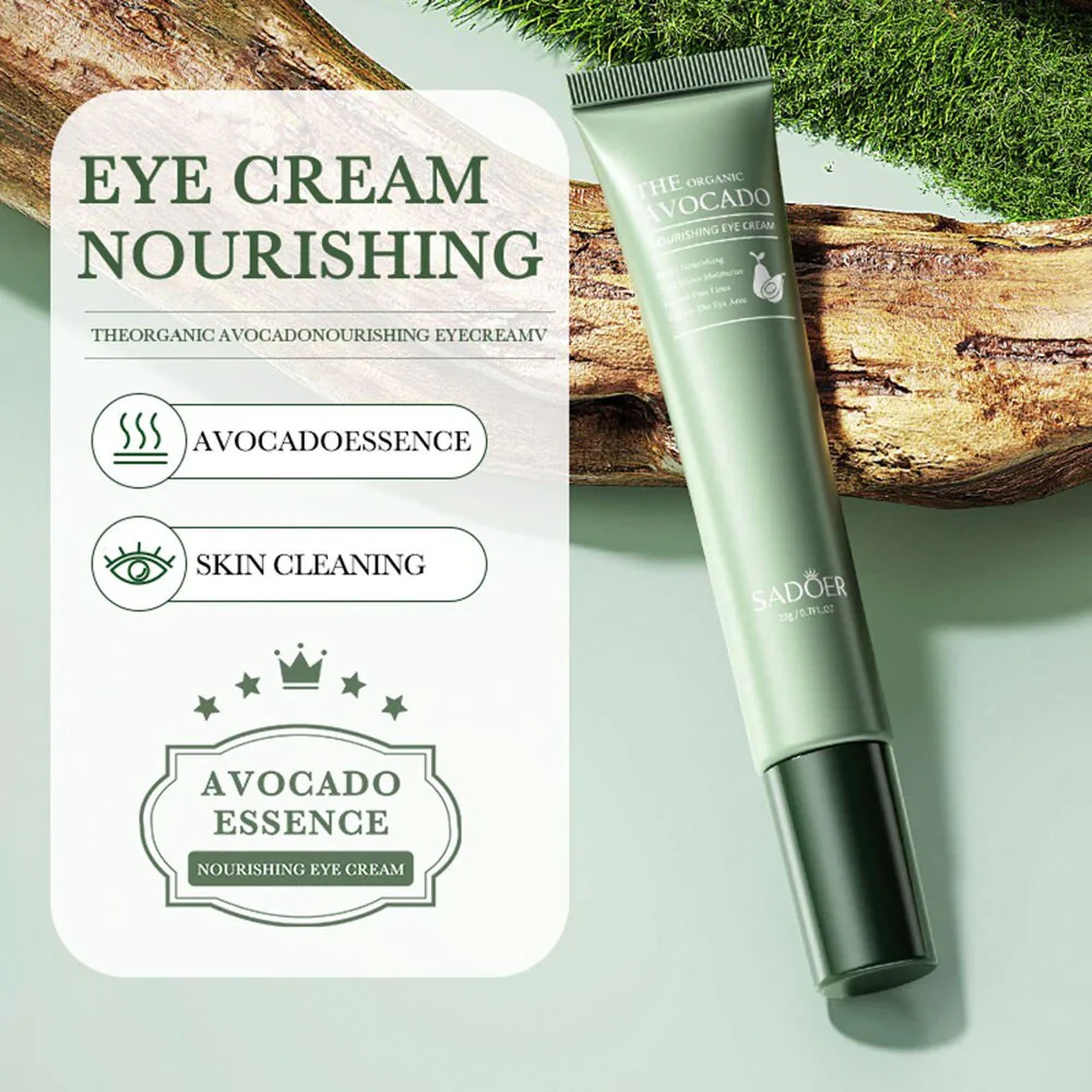 Sadoer The Organic Avocado Nourishing Eye Cream 20g - Image 4