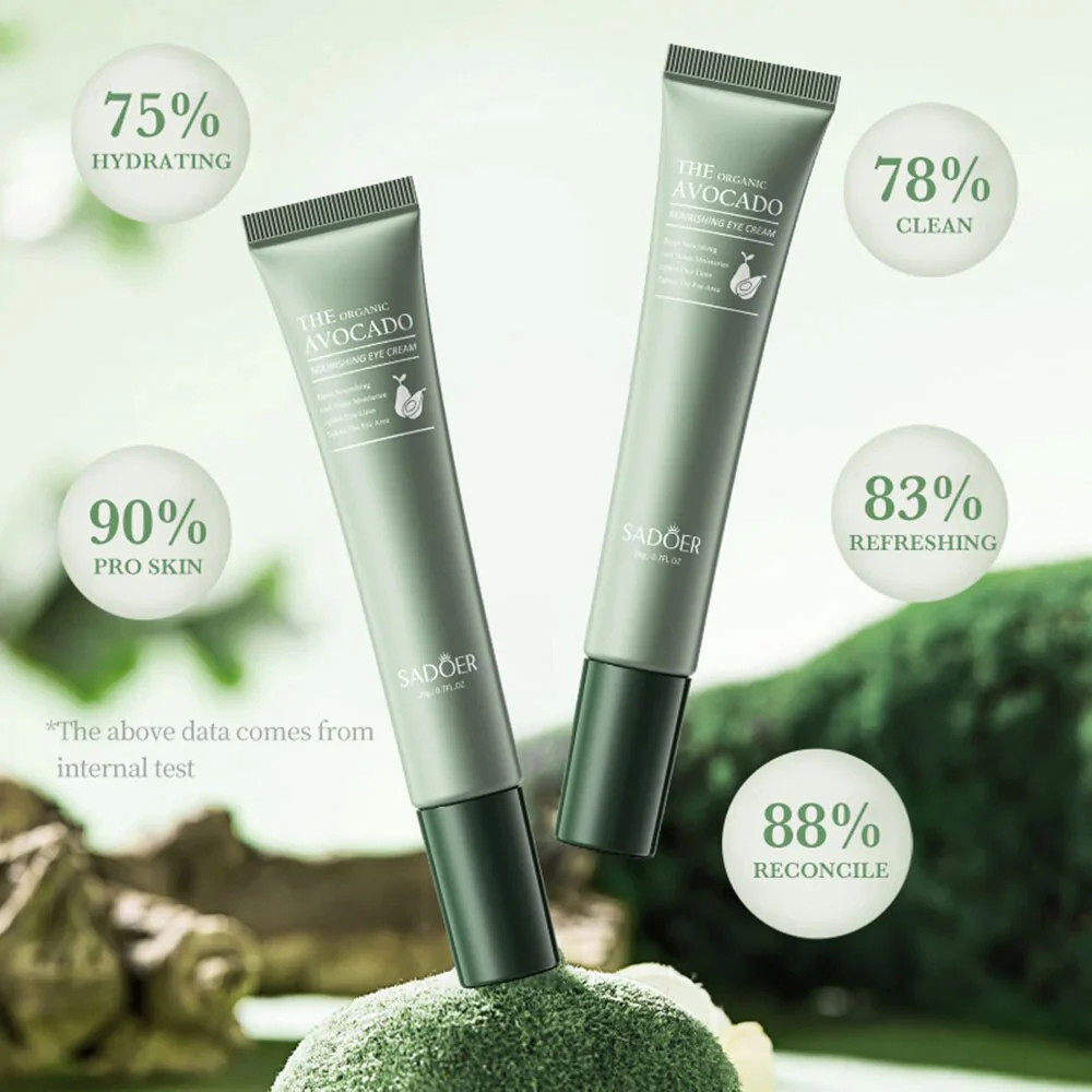 Sadoer The Organic Avocado Nourishing Eye Cream 20g - Image 5