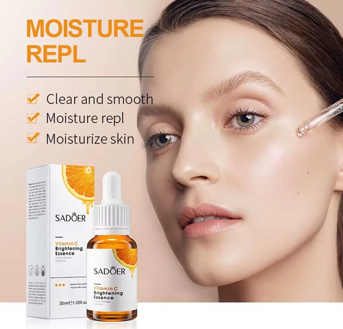 Sadoer Vitamin C Brightening Essence 30ml - Image 2