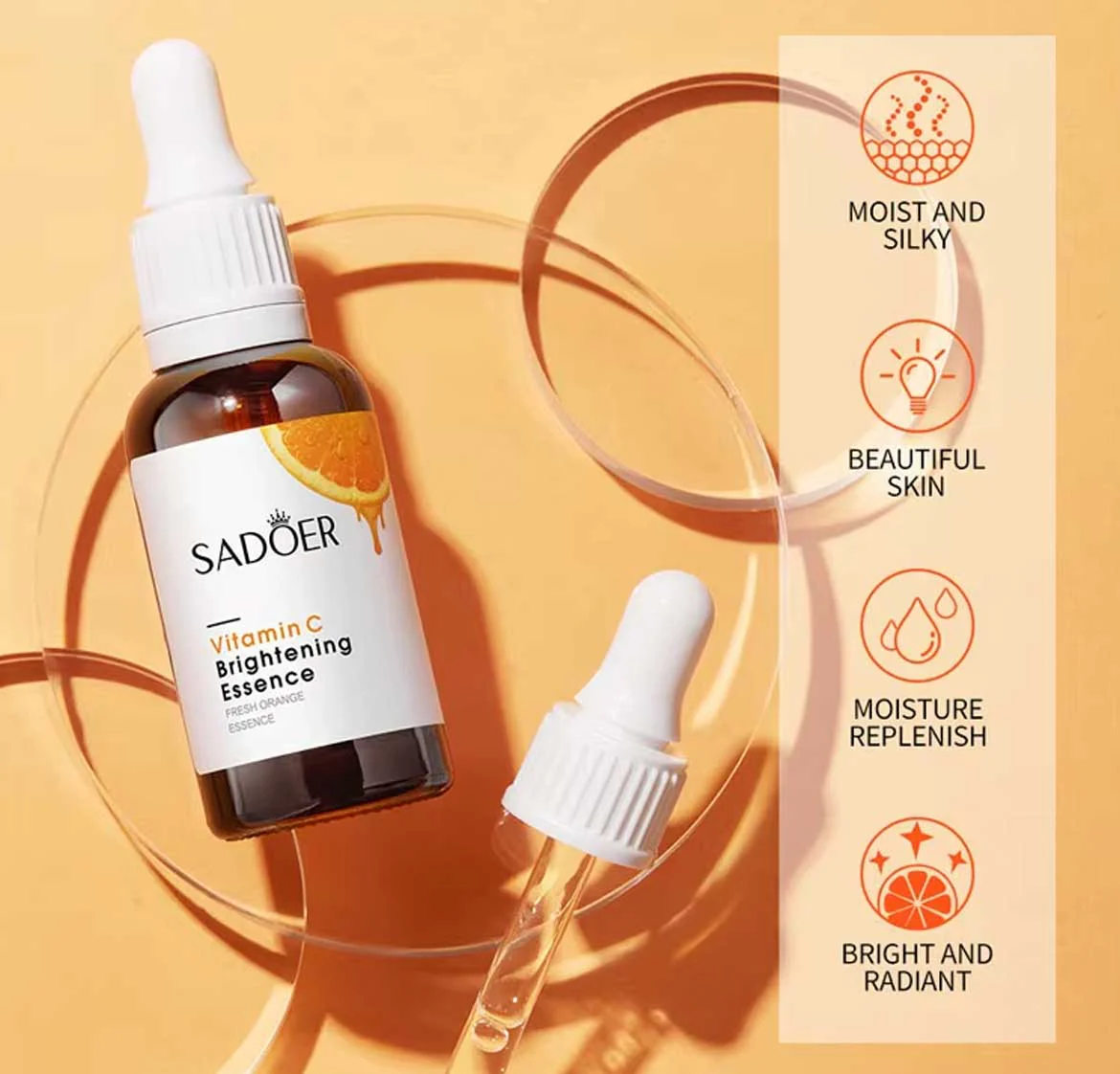Sadoer Vitamin C Brightening Essence 30ml - Image 3