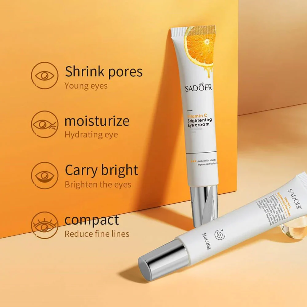 Sadoer Vitamin C Brightening Eye Cream 20g - Image 3