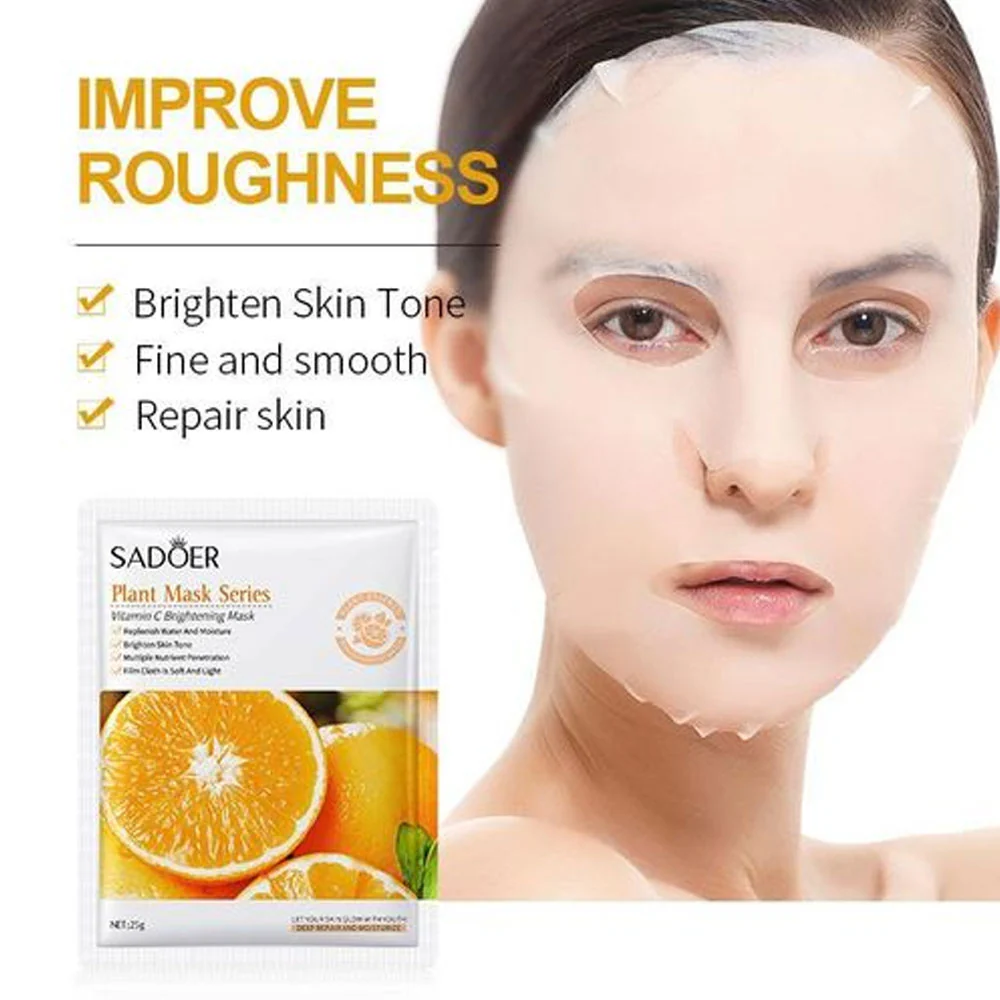 Sadoer Vitamin C Brightening Facial Mask 25ml - Image 2