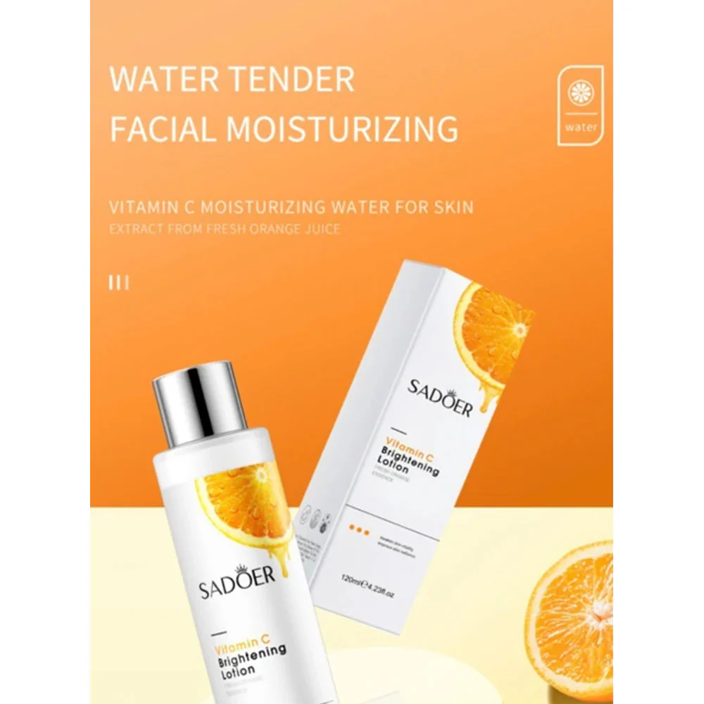 Sadoer Vitamin C Brightening Lotion 120ml - Image 2
