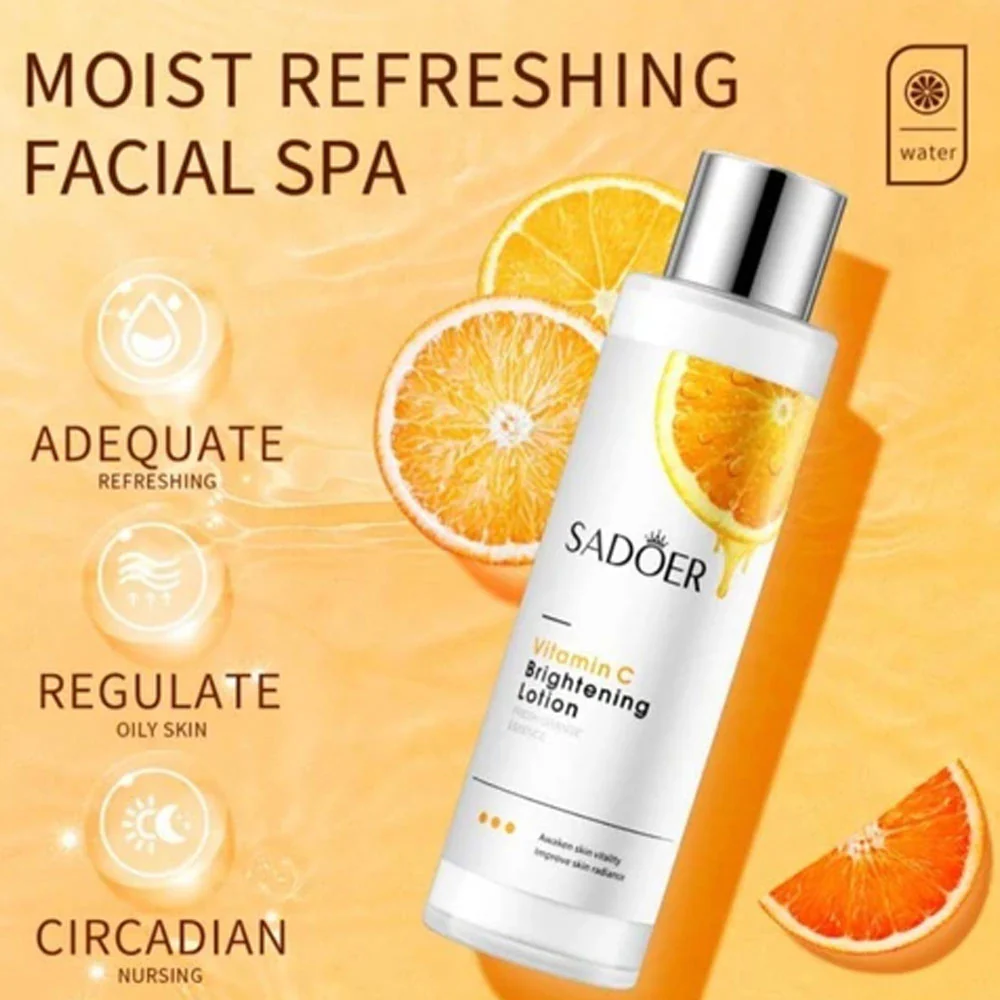 Sadoer Vitamin C Brightening Lotion 120ml - Image 3