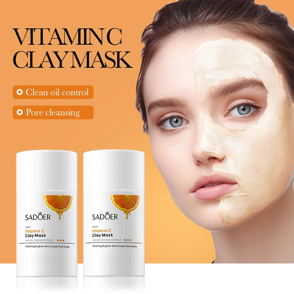 Sadoer Vitamin C Clay Mask 40g - Image 3