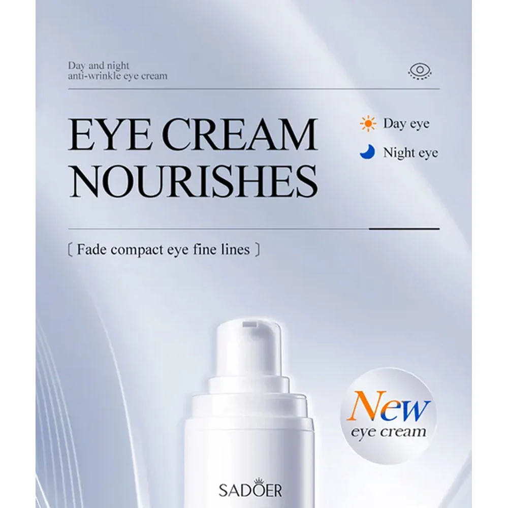 Sadoer Vitamin C Day Eye Cream 10g & Retinol Night Eye Cream 10g - Image 5