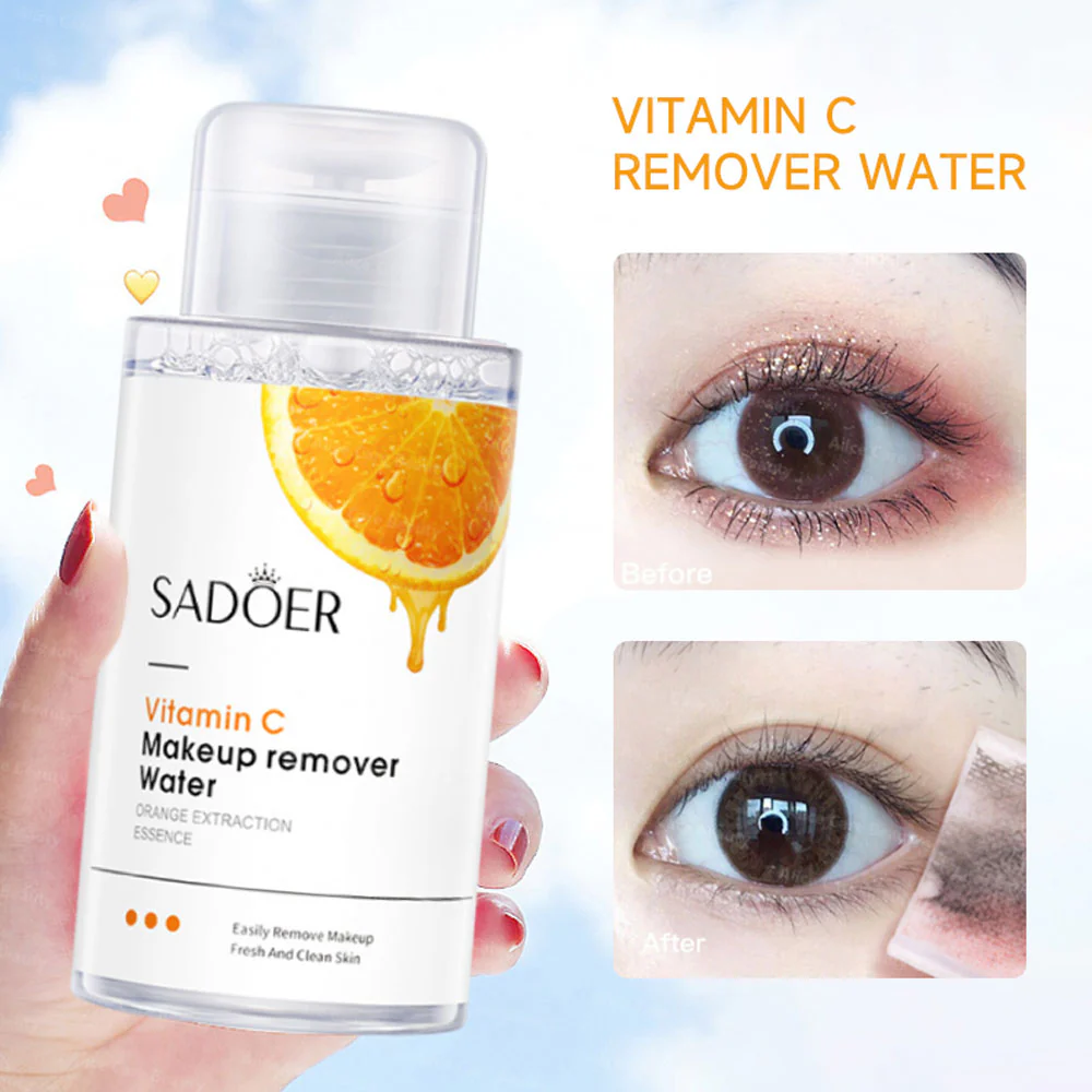 Sadoer Vitamin C Makeup Remover Water 300ml - Image 2