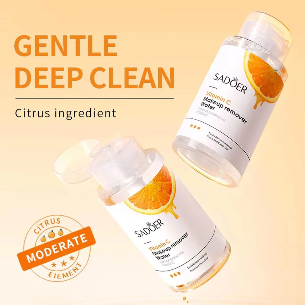 Sadoer Vitamin C Makeup Remover Water 300ml - Image 4