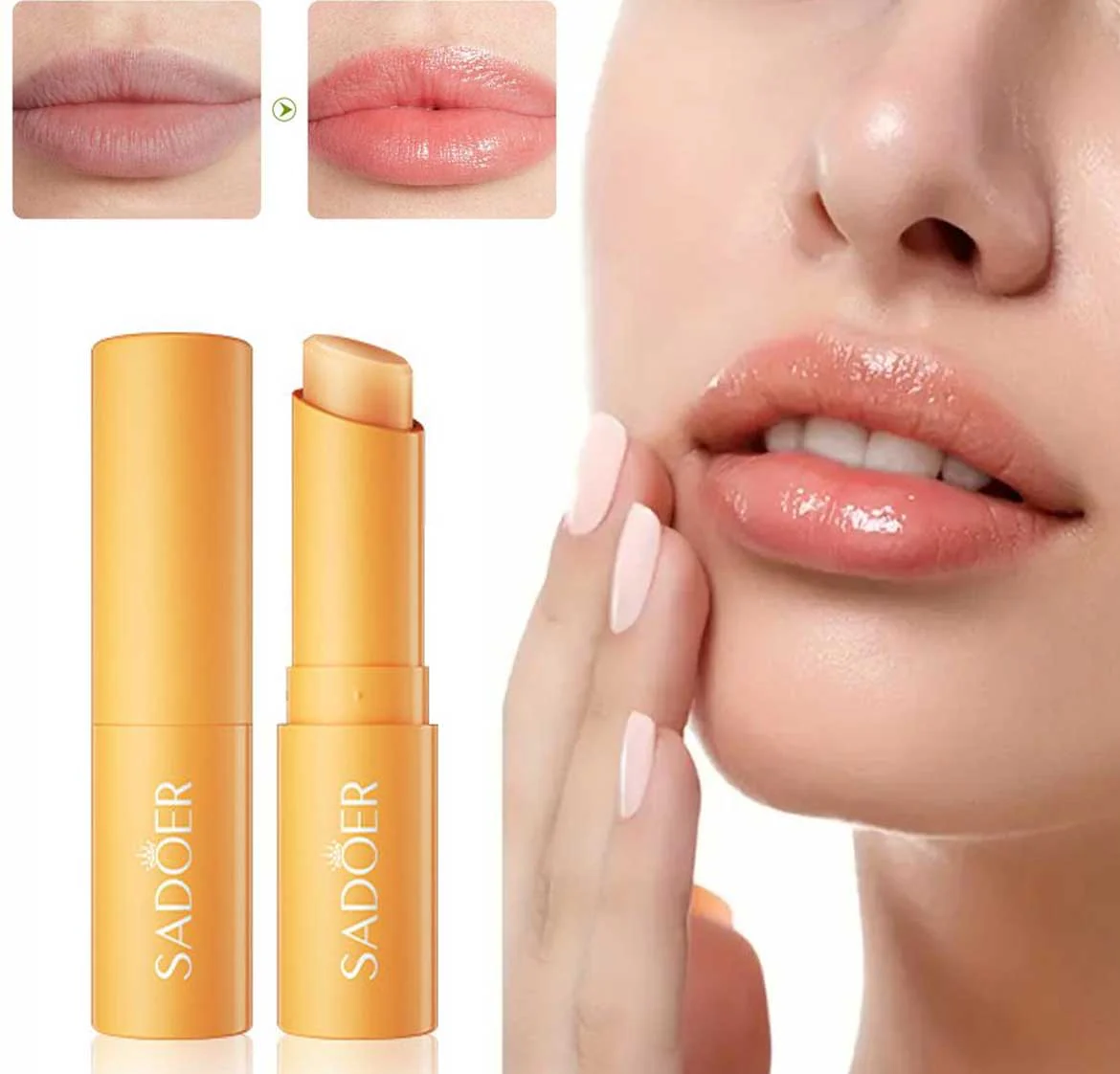 Sadoer Vitamin C Moisturizing Lip Balm 2.7g - Image 4