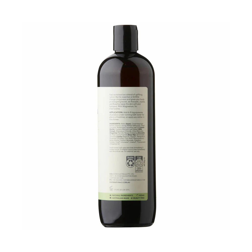 Sukin Aromatherapy Bath Blend Energise Paraben Free All Skin Types 500ml - Image 2