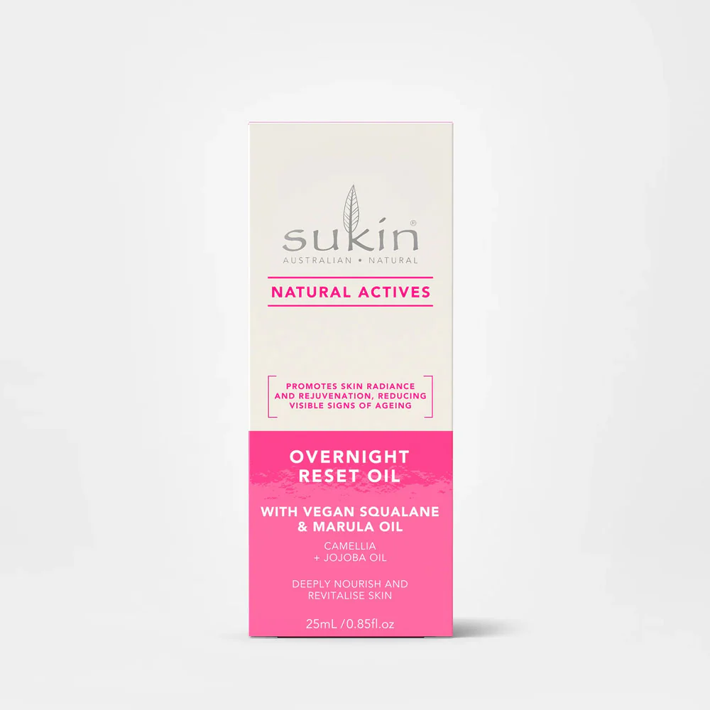 Sukin Natural Actives Overnight Reset Oil 25ml - Image 4