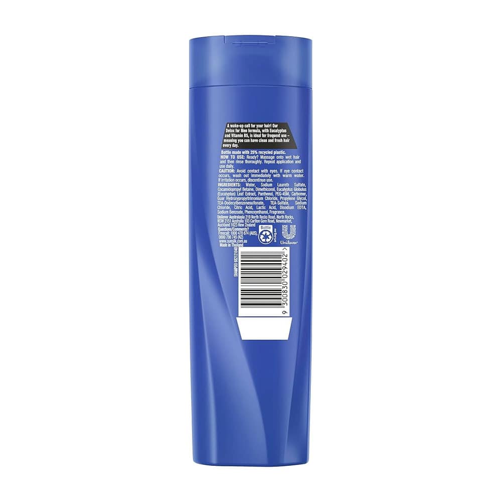 Sunsilk Shampoo Detox For Men 350ml - Image 2